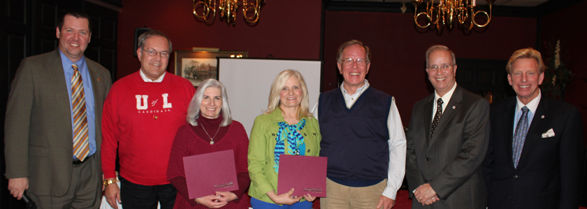 two families with awards